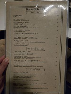 Menu photo 3 Barrel & Derrick Odessa, TX Menu photo 3 Barrel & Derrick Odessa, TX