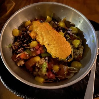 Kochi - Got the uni supplement - totally worth it (didn't love the dish with just the salmon) - Korean Near Me - New York, New York Kochi - Got the uni supplement - totally worth it (didn't love the dish with just the salmon) - Korean Near Me - New York, New York