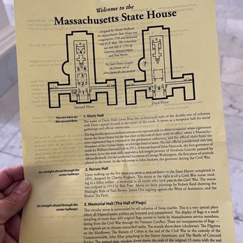 Massachusetts State House - A map and info on the rooms and points of interest along the self guided tour - Landmarks & Historical Buildings Near Me - Boston, Massachusetts