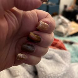 La Belle Nails - Beautiful fall nails!