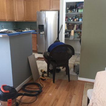 Contractor From Lowes Using My Patio Furniture To Sit In While