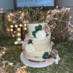 Alyssia’s Cakery - Wedding 3-Tier