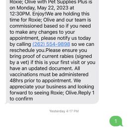 Photo of the text from Pet Supple Plus Photo of the text from Pet Supple Plus