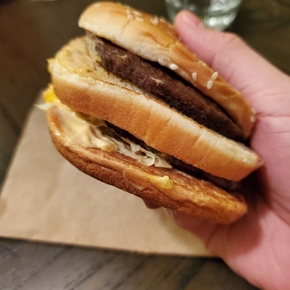 McDonald's - Supposed to be a Big Mac. Really Not Loving It. - Fast Food Near Me - Santa Ana, California McDonald's - Supposed to be a Big Mac. Really Not Loving It. - Fast Food Near Me - Santa Ana, California