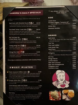 Menu photo 1 Grandmas Philly Philadelphia, PA Menu photo 1 Grandmas Philly Philadelphia, PA