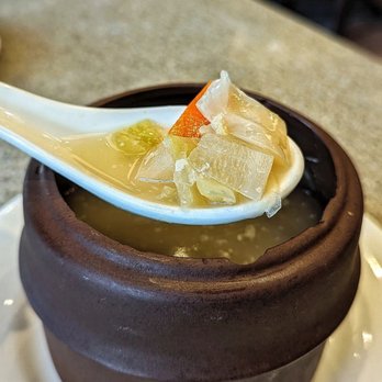 369 Shanghai Dim Sum - Daily soup. Not made fresh and way too salty. - Dim Sum Near Me - Markham, Ontario
