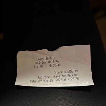 Auntie Anne's - The employee that provided bad service - Pretzels Near Me - National Harbor, Maryland