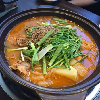 Ta Bom Korean Cuisine - Duck hot pot. I'd pass on this. - Korean Near Me - Coquitlam, British Columbia Ta Bom Korean Cuisine - Duck hot pot. I'd pass on this. - Korean Near Me - Coquitlam, British Columbia