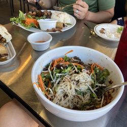 Pho Ho Asian Fusion Cuisine - Bun (N1), C1 plate and Bahn Mi. All delicious!