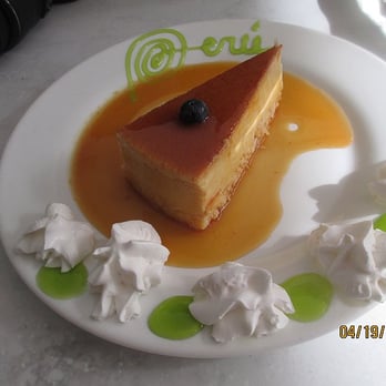 CVI.CHE 105 - Tasty flan, looks like a cheesecake :) - Peruvian Near Me - Miami, Florida CVI.CHE 105 - Tasty flan, looks like a cheesecake :) - Peruvian Near Me - Miami, Florida