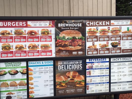 Menu photo 1 Jack in the Box South San Francisco, CA Menu photo 1 Jack in the Box South San Francisco, CA
