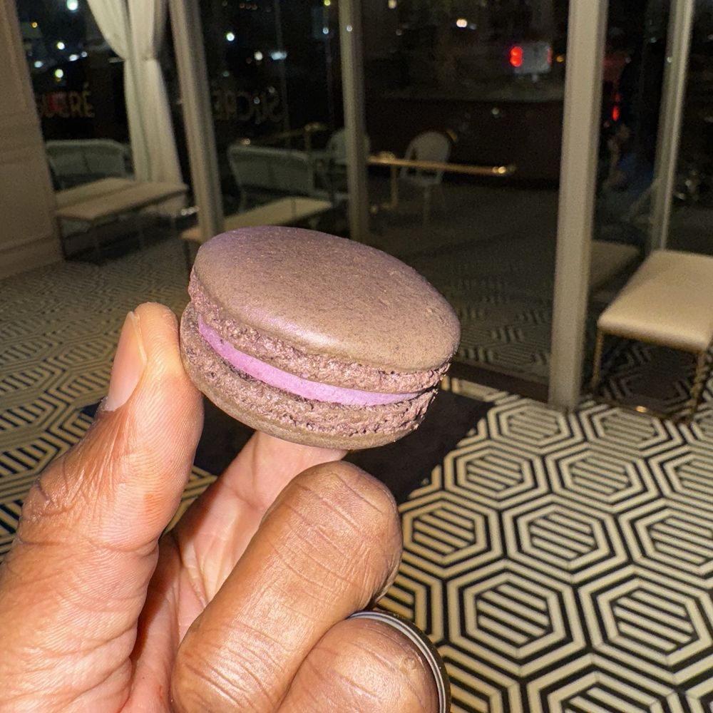 Sucré - Blackberry citrus macaroon - Desserts Near Me - New Orleans, Louisiana Sucré - Blackberry citrus macaroon - Desserts Near Me - New Orleans, Louisiana