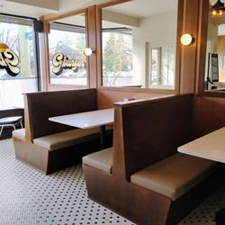 Inside the restaurant