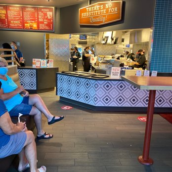 Habit Burger & Grill - Flipping burgers! But I love that Santa Barbara with chicken  and a side of onion rings. - Burgers Near Me - Indian Land, South Carolina
