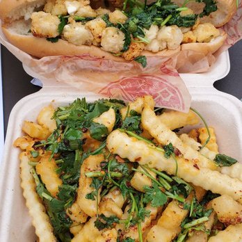 Gu's Dumplings - Sichuan tofu po boy & fries - Szechuan Near Me - Alpharetta, Georgia Gu's Dumplings - Sichuan tofu po boy & fries - Szechuan Near Me - Alpharetta, Georgia
