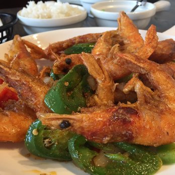 Happy Eats - Salt and Pepper Shrimp. - Asian Fusion Near Me - Hanford, California Happy Eats - Salt and Pepper Shrimp. - Asian Fusion Near Me - Hanford, California