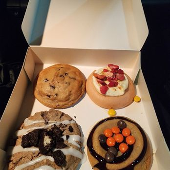 Dirty Dough - Oceanside - Stuffed chocolate chip, Strawberry shortcake, Cookie's N' Cream and Peanutbutter cup - Bakeries Near Me - Oceanside, California