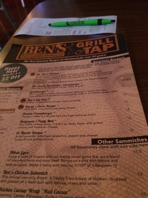 Ben's Neighborhood Grill & Tap by null