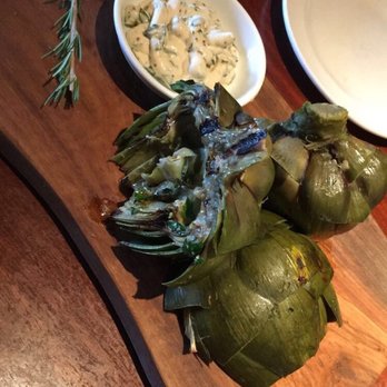 Seasons 52 - Roasted artichokes were good, a little cold though. - New American Near Me - Costa Mesa, California Seasons 52 - Roasted artichokes were good, a little cold though. - New American Near Me - Costa Mesa, California