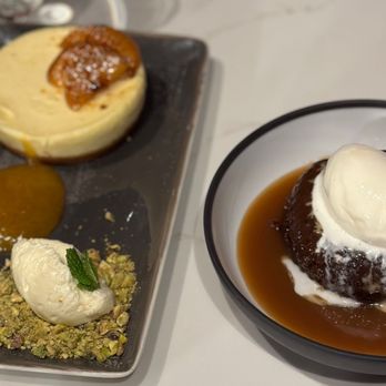 Ramsay's Kitchen at The Silver Legacy - Dessert Cheesecake and sticky cake. - American Near Me - Reno, Nevada Ramsay's Kitchen at The Silver Legacy - Dessert Cheesecake and sticky cake. - American Near Me - Reno, Nevada