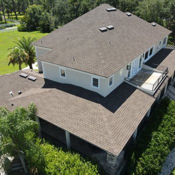 Bigfoot Roofing & Construction - GAF Timberline UHDZ shingles in Barkwood, installed by Bigfoot Roofing a GAF Master Elite® certified roofing contractor. - Roofing Near Me - Oviedo, Florida Bigfoot Roofing & Construction - GAF Timberline UHDZ shingles in Barkwood, installed by Bigfoot Roofing a GAF Master Elite® certified roofing contractor. - Roofing Near Me - Oviedo, Florida