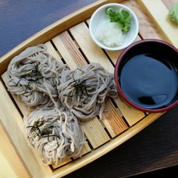 Sushi Centre - Cold Buckwheat Noodles served with Delicious Dipping Sauce