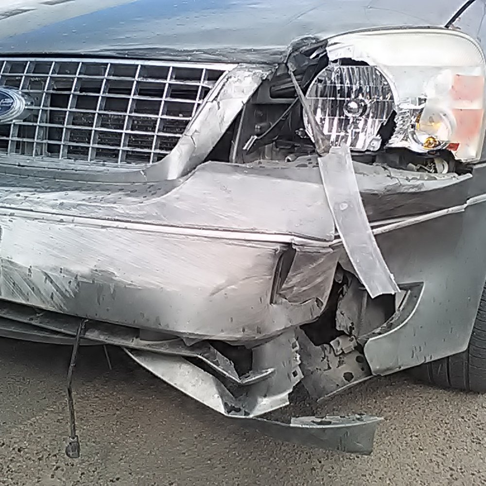 Mitchell's Automotive - Before: headlight damage - Auto Repair Near Me - Great Falls, Montana Mitchell's Automotive - Before: headlight damage - Auto Repair Near Me - Great Falls, Montana