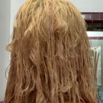 Super Skills Hair Salon - Before(bleached it myself) - Hair Salons Near Me - Flushing, New York Super Skills Hair Salon - Before(bleached it myself) - Hair Salons Near Me - Flushing, New York