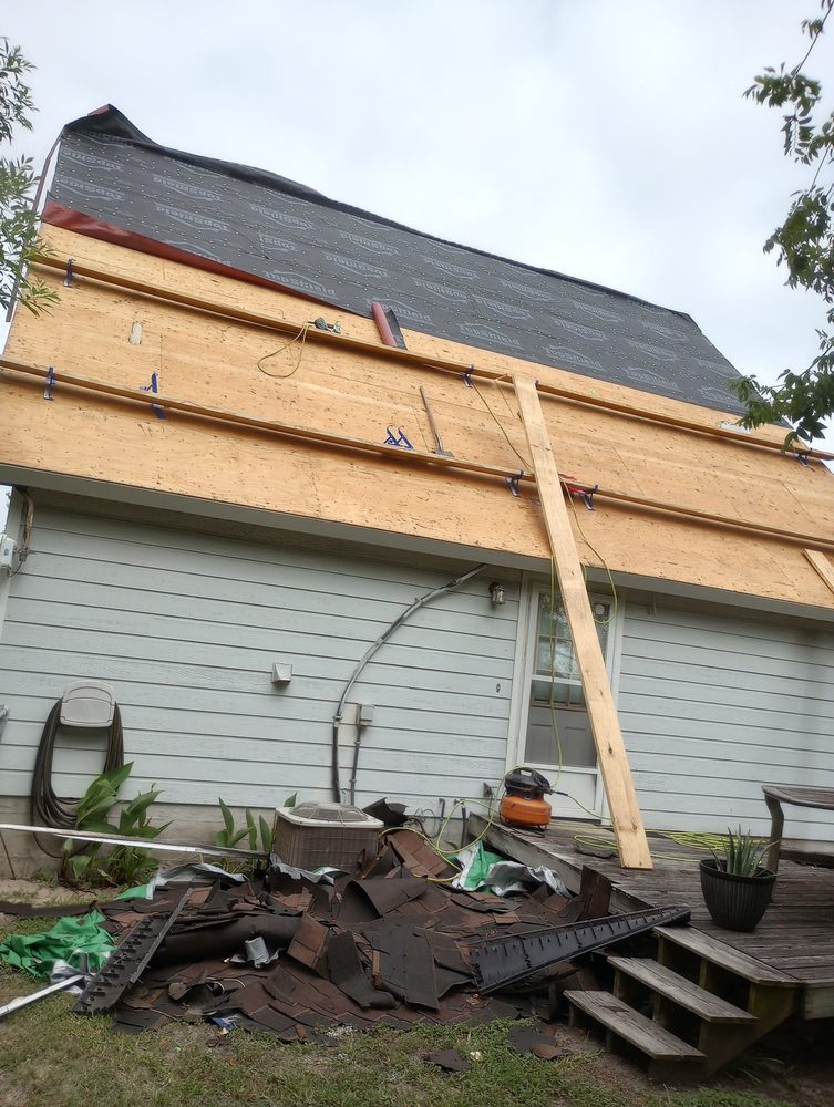 Slide of Lion Roofing