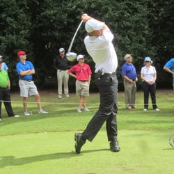 Cadillac Innovation Golf Clinic - 2013 clinic at Golf Club of Georgia. Bo Van Pelt and David Leadbetter.