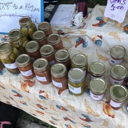 Farmers Market - Same booth where I bought the tobacco stick flag