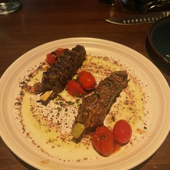 Matu - Picanha Skewers, blistered cherry tomatoes - Steakhouses Near Me - Beverly Hills, California Matu - Picanha Skewers, blistered cherry tomatoes - Steakhouses Near Me - Beverly Hills, California