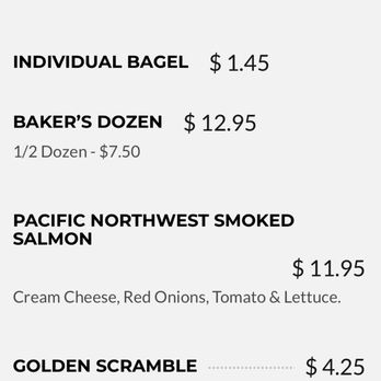 Golden Bagel - Menu - Bagels Near Me - San Diego, California Golden Bagel - Menu - Bagels Near Me - San Diego, California