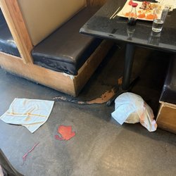Xian Sushi and Noodle - Vomit in a trash bag