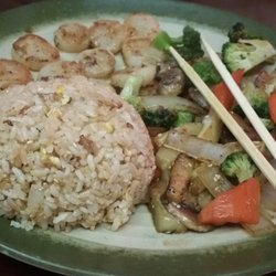 Nori Sushi and Japanese Grill - Hibachi shrimp dinner
