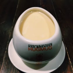 Max Brenner Chocolate Bar - Italian thick white hot chocolate; potent sugar level and you pay exorbitant price for this crud!