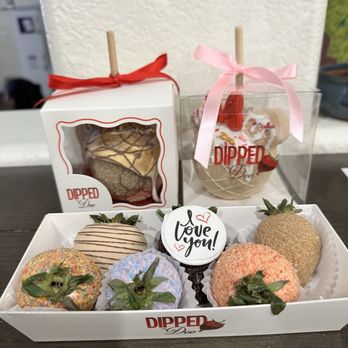 Dipped By Dee - Strawberries and apples - Desserts Near Me - Las Vegas, Nevada