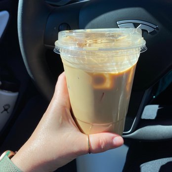 Penny Coffee Roasters - Iced Salted Caramel Latte togoooooo - Coffee Roasteries Near Me - Glendora, California