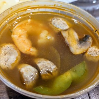 Kiku II - February 23, 2024; Thai Spicy Shrimp Soup (Part of L2 Lunch Special for $9.75). - Sushi Bars Near Me - New York, New York