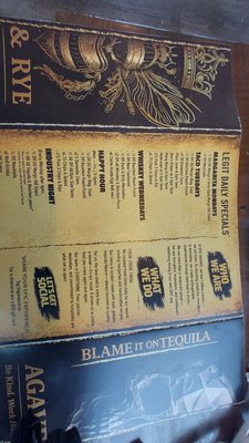 Menu photo 3 Agave & Rye - New Albany New Albany, IN