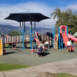 Keopuolani Regional Park - Big kids play structure