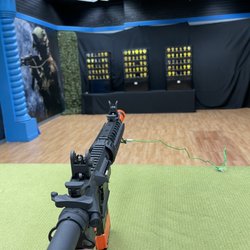 Aim Point - Airsoft target shooting in the mall