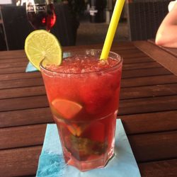 Cactus cocktails burger - Strawberry Mojito