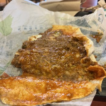 Taco Bell - Burrito Supreme that looks like someone had a loose BM. - Fast Food Near Me - Olathe, Kansas