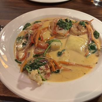 David's Restaurant - Open Face Lobster Ravioli - New American Near Me - Portland, Maine