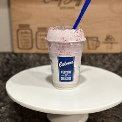 Culver's - This was supposed to be a mixer with blueberries and strawberries. There were no strawberries in it.