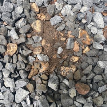 BGE services - No black mat under rock - Landscaping Near Me