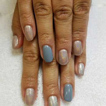 A Nail & Spa - Chrome gel polish change $17 - Nail Salons Near Me - Burbank, California