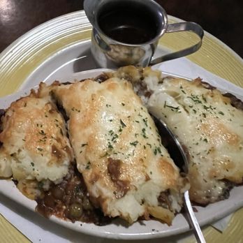 The Harp - Shepherd's Pie with (pro tip) Guinness gravy!! You will NOT be disappointed! - Irish Pub Near Me - Wilmington, North Carolina The Harp - Shepherd's Pie with (pro tip) Guinness gravy!! You will NOT be disappointed! - Irish Pub Near Me - Wilmington, North Carolina