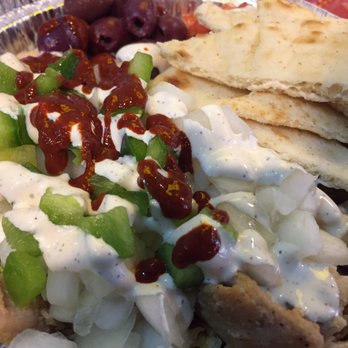 The Halal Guys - Small Chicken platter - Halal Near Me - Tempe, Arizona
